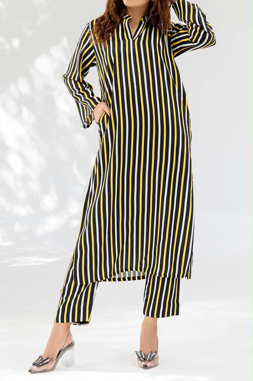 Elegant Printed Premium Grip 2-Piece Co-Ord Set (Shirt & Trouser)