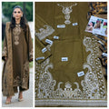 Premium Embroidered Airjet Dhanak 3-Piece Suit with Digital Printed Wool Shawl