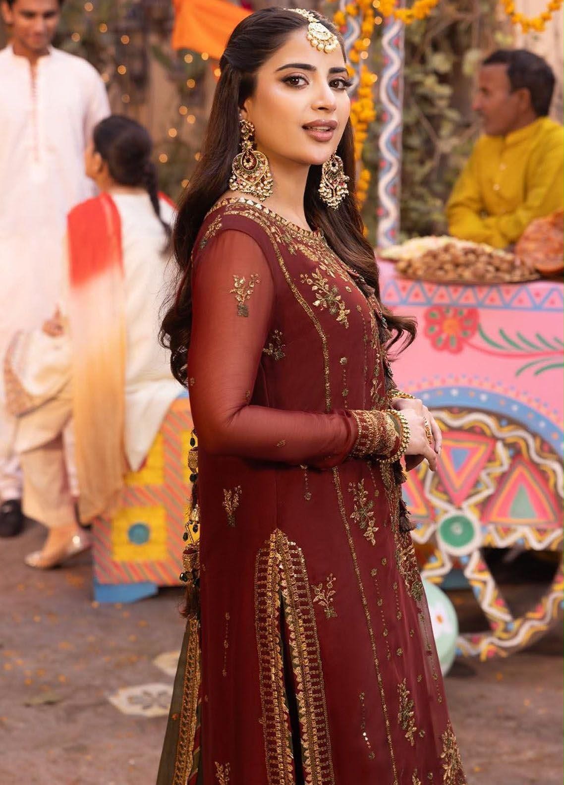Unstitched Luxury Chiffon 3-Piece Suit with Malai Trouser By Asim Jofa