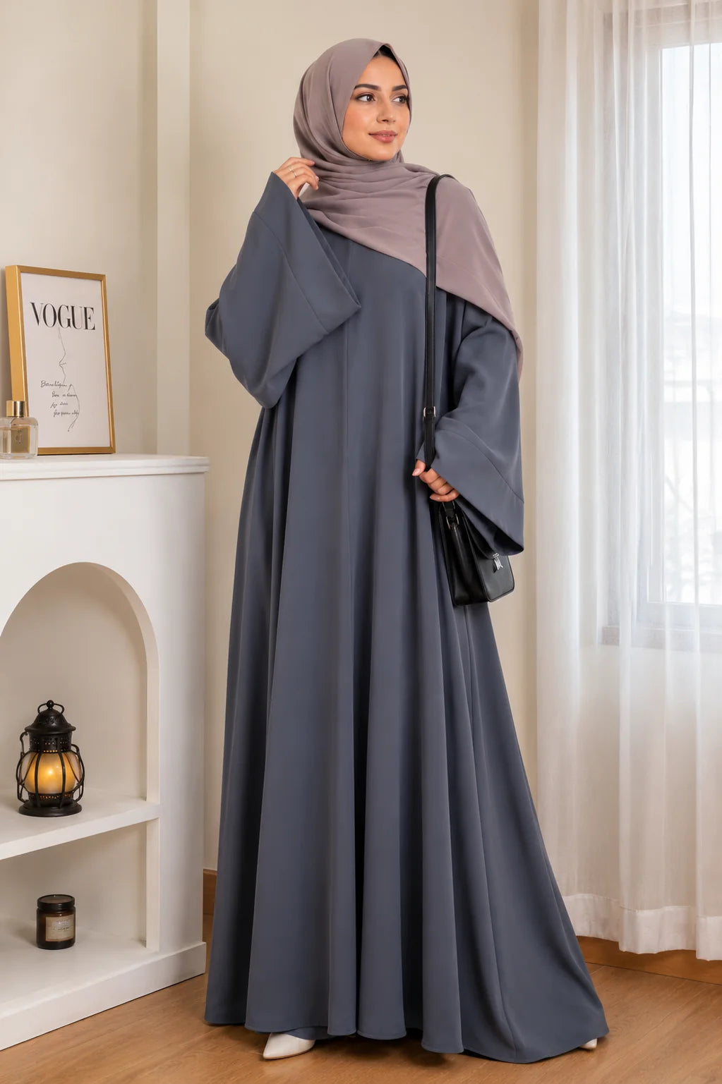 Smokestone Abaya with stoller