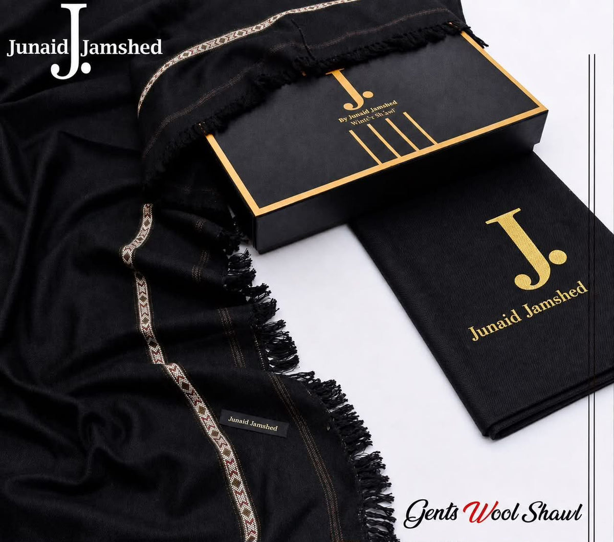 Men's Premium Pure Woolen Winter Shawl