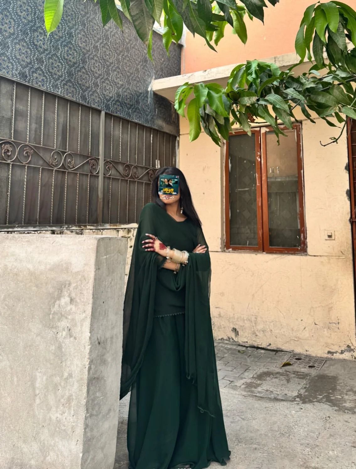 SHEHNAZ (3PC) WITH CHIFFON DUPATTA