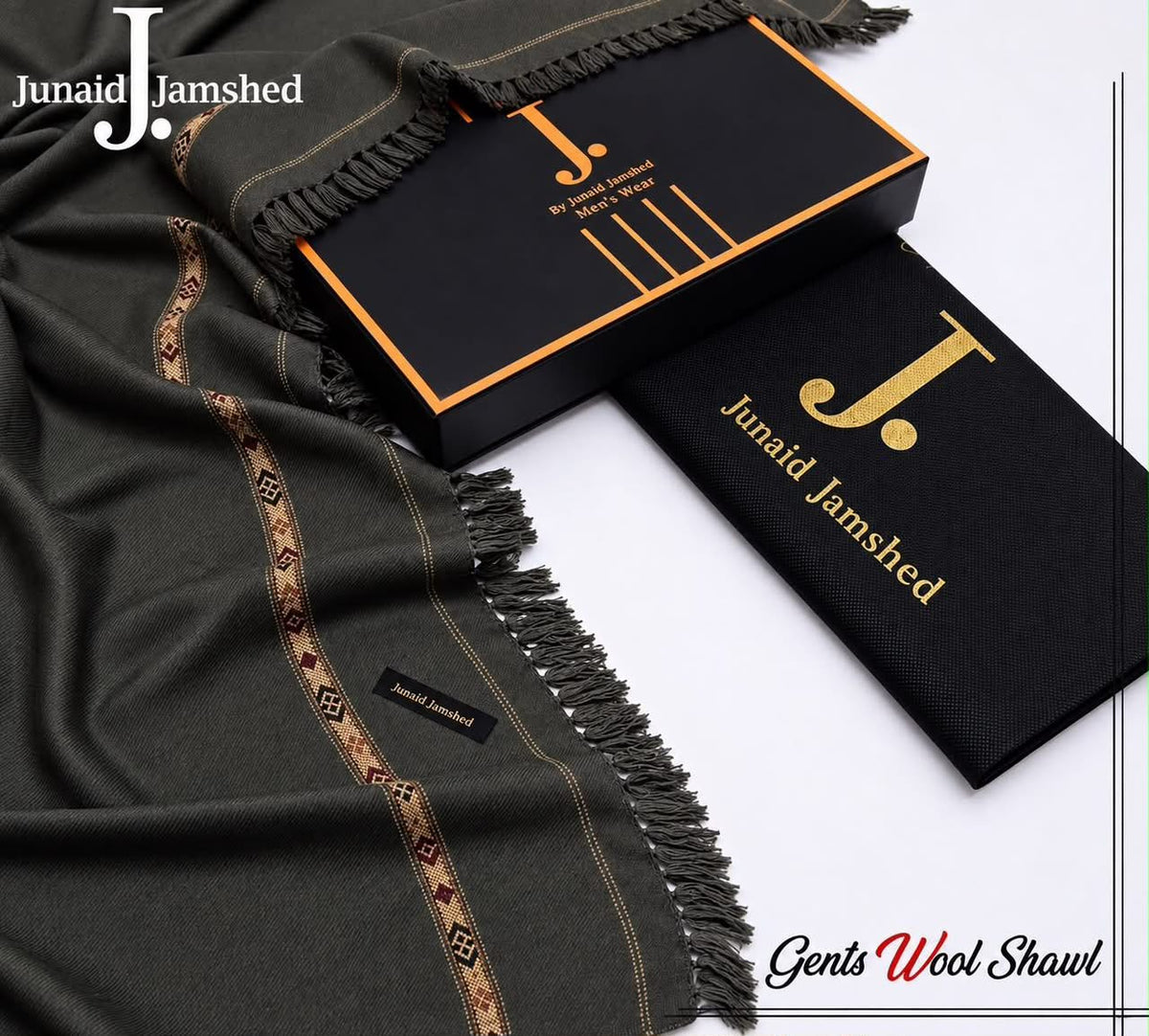 Men's Premium Pure Woolen Winter Shawl