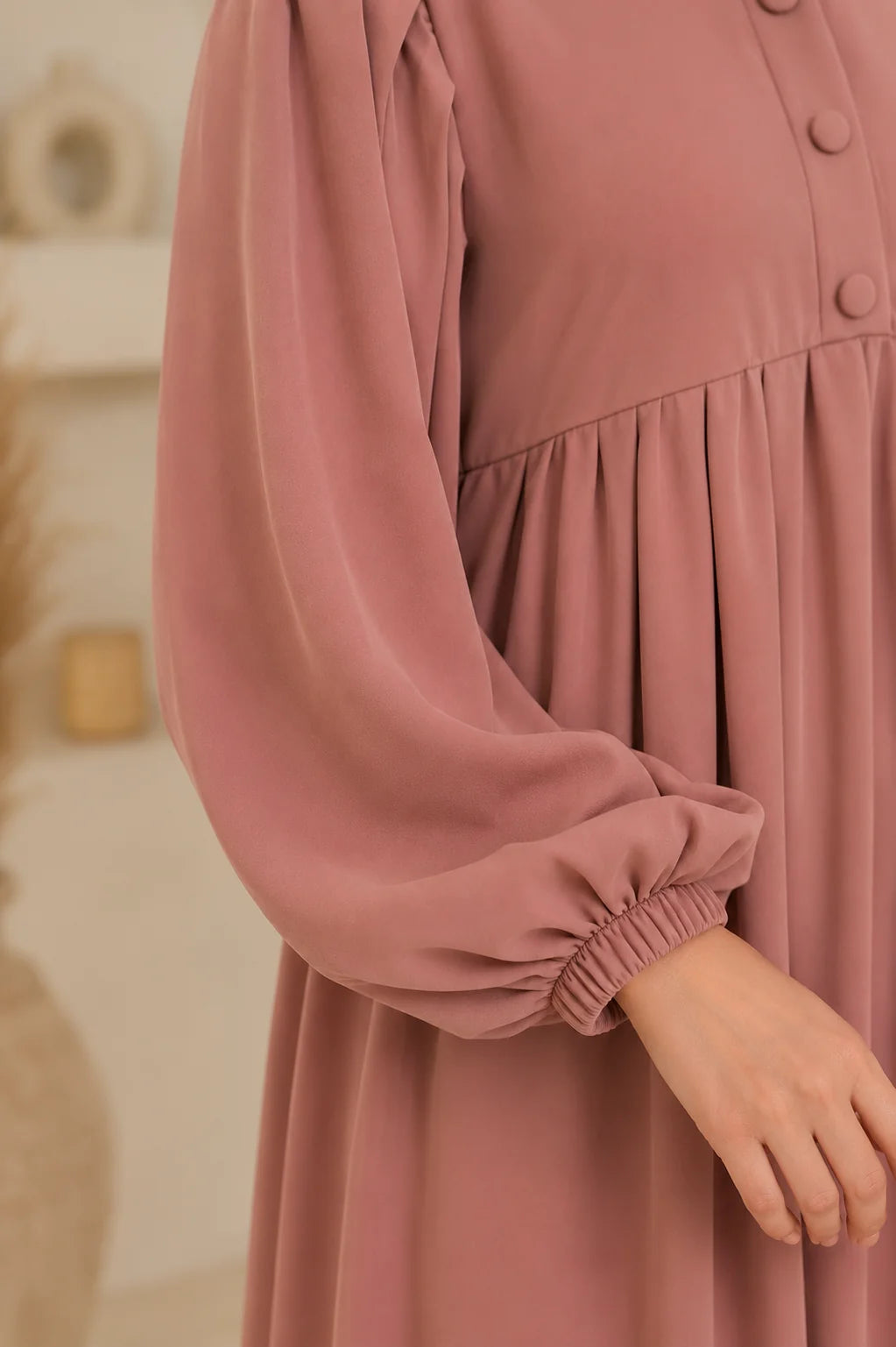 Mauve Whisper Abaya
