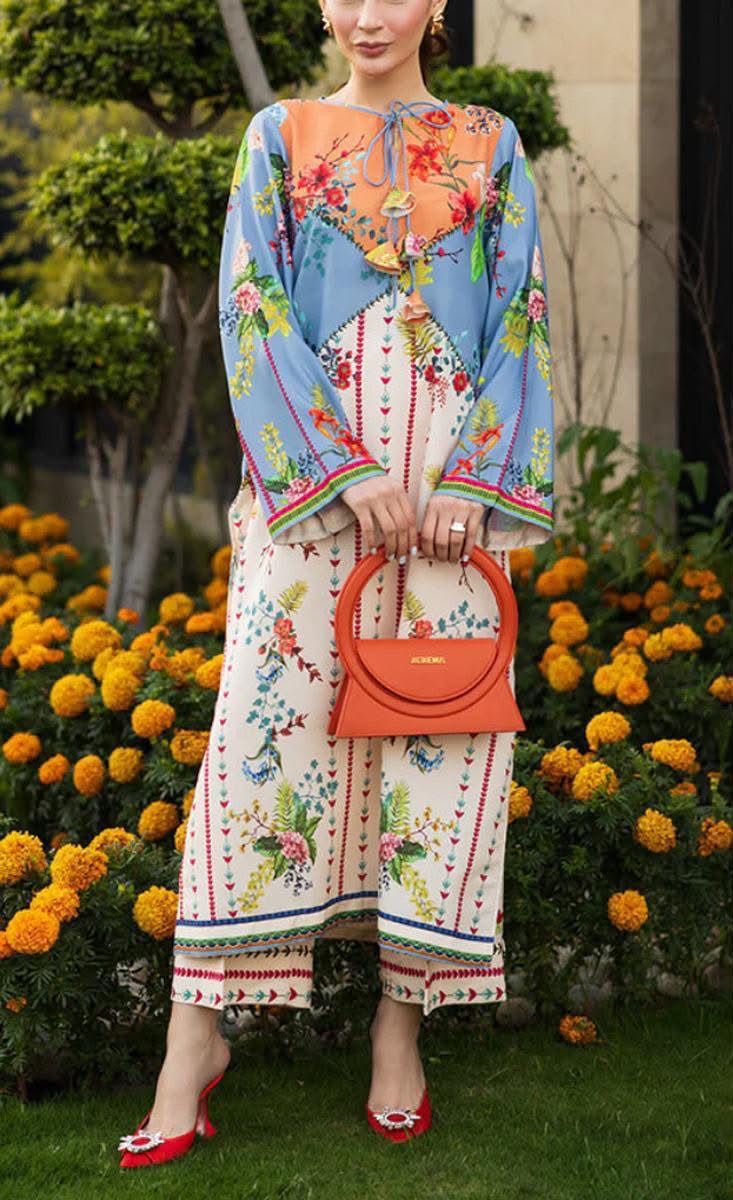 Elegant Printed Premium Grip 2-Piece Co-Ord Set (Shirt & Trouser)