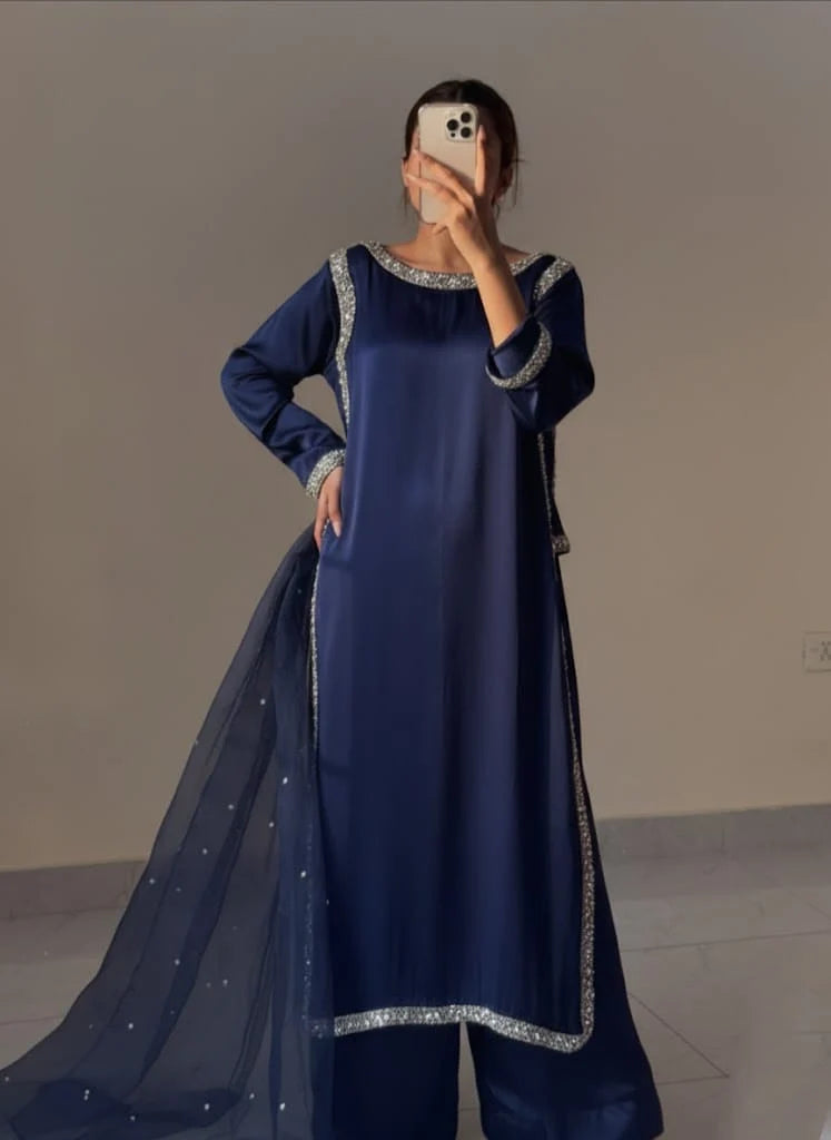 Ziya Pure Silk 3 - Piece