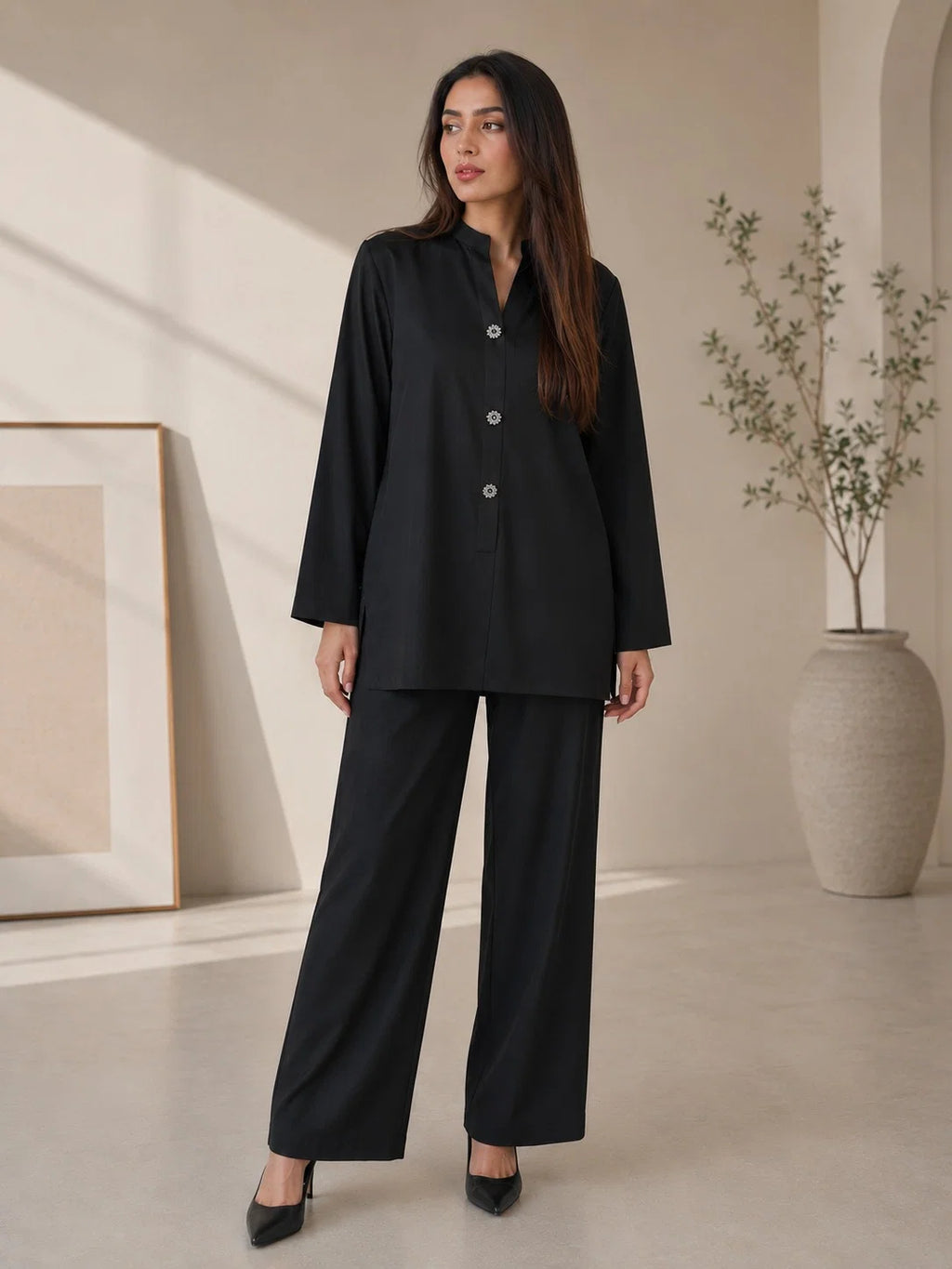 Obsidian Luxe Co-Ord Set