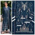 Premium Heavy Embroidered Airjet Dhanak 3-Piece Suit with Embroidered Dhanak Shawl