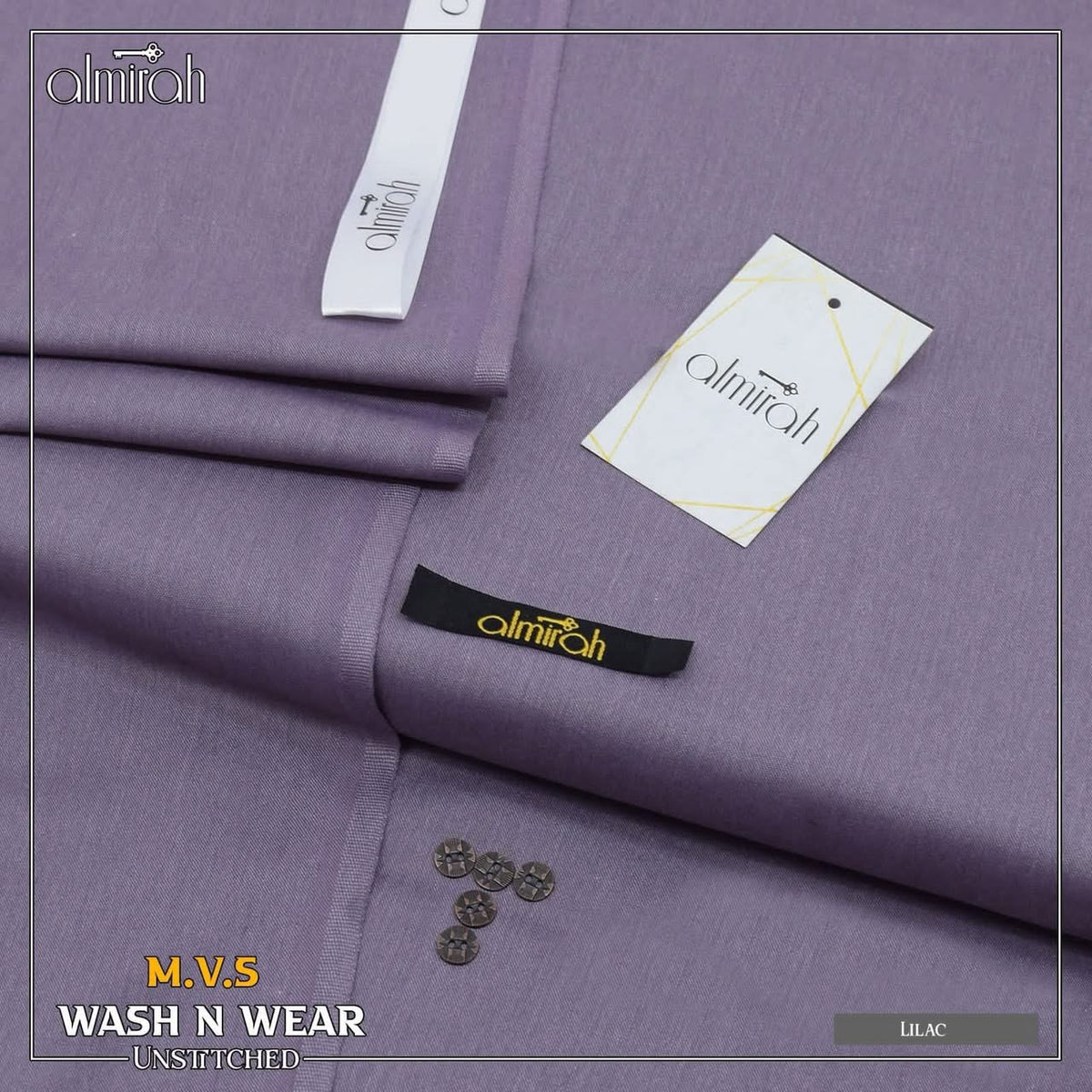 Men's Luxury Semi Wool Wash & Wear Unstitched By ALMIRAH