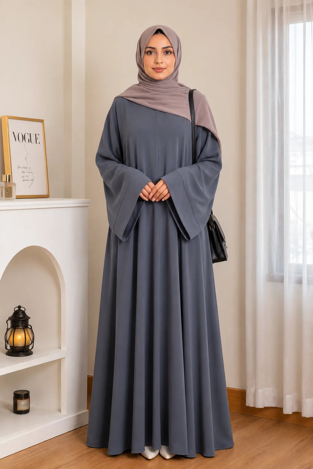 Smokestone Abaya with stoller