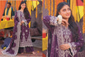Luxury Full Sequin Embroidered Airjet Slub Dhanak 3-Piece Suit